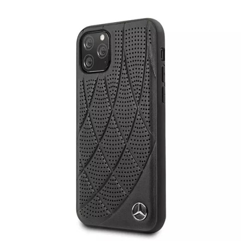 Mercedes Etui ochronne Mercedes MEHCN58DIQBK do Apple iPhone 11 Pro hard case czarny/black Bow Line Mercedes Etui ochronne Mercedes MEHCN58DIQBK do Apple iPhone 11 Pro hard case czarny/black Bow Line