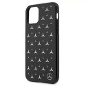 Mercedes Etui ochronne Mercedes MEHCN61ESPBK do Apple iPhone 11 / Xr 6,1" czarny/black hardcase Silver Stars Pattern