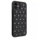 Mercedes Etui ochronne Mercedes MEHCN61ESPBK do Apple iPhone 11 / Xr 6,1" czarny/black hardcase Silver Stars Pattern