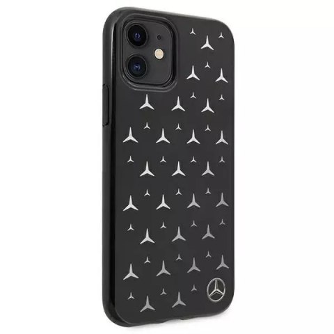 Mercedes Etui ochronne Mercedes MEHCN61ESPBK do Apple iPhone 11 / Xr 6,1" czarny/black hardcase Silver Stars Pattern Mercedes Etui ochronne Mercedes MEHCN61ESPBK do Apple iPhone 11 / Xr 6,1" czarny/black hardcase Silver Stars Pattern