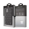 Mercedes Etui ochronne Mercedes MEHCN61ESPBK do Apple iPhone 11 / Xr 6,1" czarny/black hardcase Silver Stars Pattern
