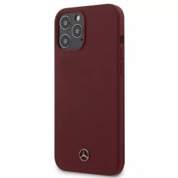 Mercedes Etui ochronne Mercedes MEHCP12LSILRE do Apple iPhone 12 Pro Max czerwony/red hardcase Silicone Line