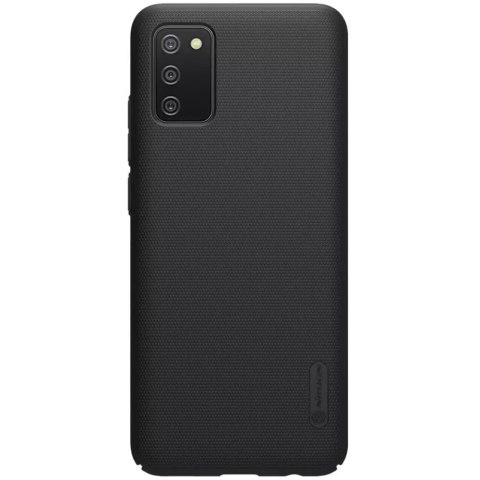 Nillkin Nillkin Super Frosted Shield wzmocnione etui pokrowiec + podstawka Samsung Galaxy A02s EU czarny Nillkin Nillkin Super Frosted Shield wzmocnione etui pokrowiec + podstawka Samsung Galaxy A02s EU czarny