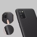 Nillkin Nillkin Super Frosted Shield wzmocnione etui pokrowiec + podstawka Samsung Galaxy A02s EU czarny
