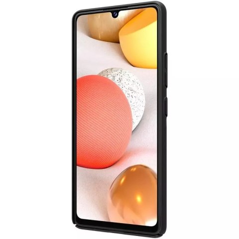 Nillkin Nillkin Super Frosted Shield wzmocnione etui pokrowiec + podstawka Samsung Galaxy A42 5G czarny Nillkin Nillkin Super Frosted Shield wzmocnione etui pokrowiec + podstawka Samsung Galaxy A42 5G czarny