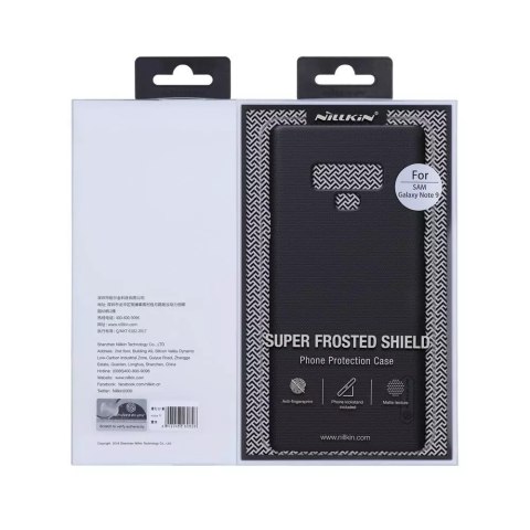 Nillkin Nillkin Super Frosted Shield wzmocnione etui pokrowiec + podstawka Samsung Galaxy A42 5G czarny Nillkin Nillkin Super Frosted Shield wzmocnione etui pokrowiec + podstawka Samsung Galaxy A42 5G czarny