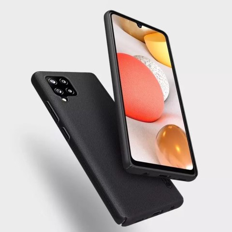 Nillkin Nillkin Super Frosted Shield wzmocnione etui pokrowiec + podstawka Samsung Galaxy A42 5G czarny Nillkin Nillkin Super Frosted Shield wzmocnione etui pokrowiec + podstawka Samsung Galaxy A42 5G czarny