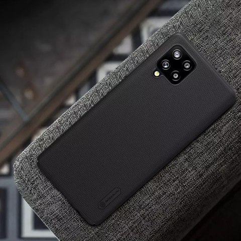 Nillkin Nillkin Super Frosted Shield wzmocnione etui pokrowiec + podstawka Samsung Galaxy A42 5G czarny Nillkin Nillkin Super Frosted Shield wzmocnione etui pokrowiec + podstawka Samsung Galaxy A42 5G czarny