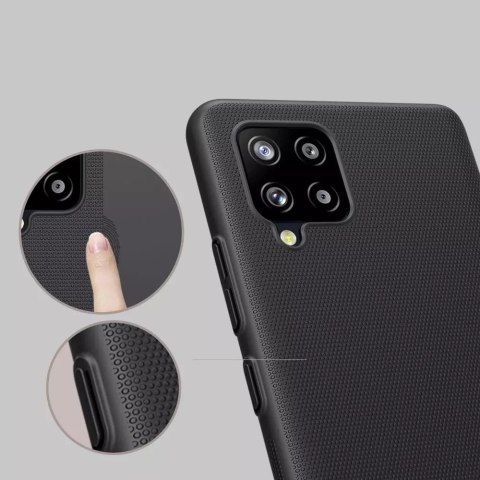 Nillkin Nillkin Super Frosted Shield wzmocnione etui pokrowiec + podstawka Samsung Galaxy A42 5G czarny Nillkin Nillkin Super Frosted Shield wzmocnione etui pokrowiec + podstawka Samsung Galaxy A42 5G czarny