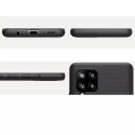 Nillkin Nillkin Super Frosted Shield wzmocnione etui pokrowiec + podstawka Samsung Galaxy A42 5G czarny
