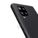 Nillkin Nillkin Super Frosted Shield wzmocnione etui pokrowiec + podstawka Samsung Galaxy A42 5G czarny