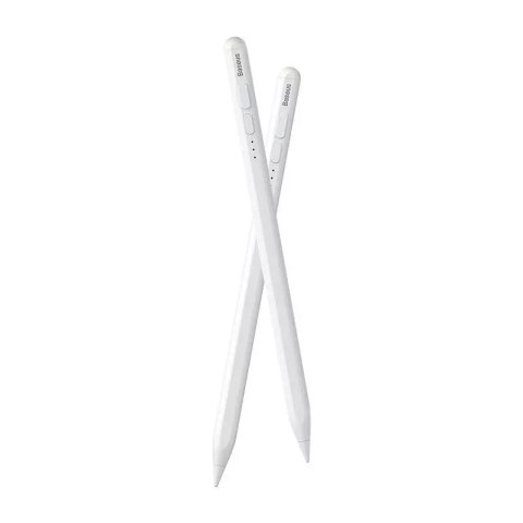 Baseus Pojemnościowy rysik / stylus Baseus Smooth Writing 2 z wskaźnikiem baterii (biały) Baseus Pojemnościowy rysik / stylus Baseus Smooth Writing 2 z wskaźnikiem baterii (biały)