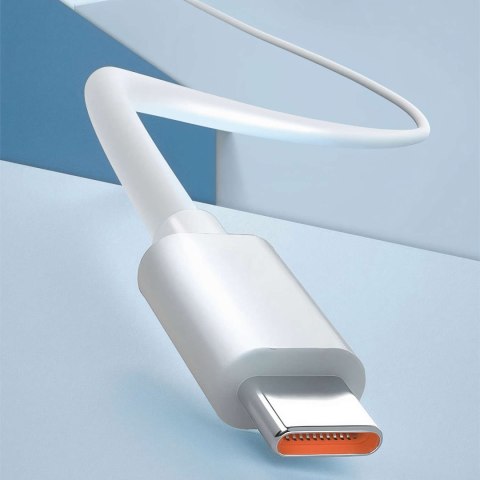 OPPO Kabel Oppo DL136 Supervooc Super Szybki USB do USB-C Type C 65W 1m przewód Biały OPPO Kabel Oppo DL136 Supervooc Super Szybki USB do USB-C Type C 65W 1m przewód Biały