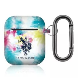 U.S. Polo Etui ochronne na słuchawki US Polo Tie & Dye Collection do Apple AirPods s multicolor