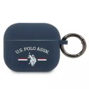 U.S. Polo Etui ochronne na słuchawki US Polo do Apple AirPods 3 granatowy