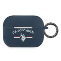 U.S. Polo Etui ochronne na słuchawki US Polo do Apple AirPods Pro granatowy