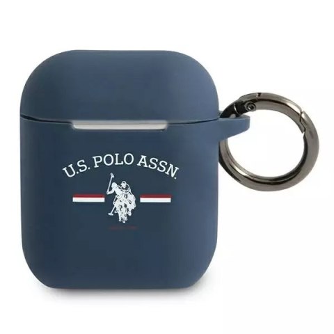 U.S. Polo Etui ochronne na słuchawki US Polo do Apple AirPods granatowy U.S. Polo Etui ochronne na słuchawki US Polo do Apple AirPods granatowy