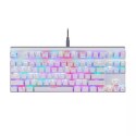 Motospeed Klawiatura mechaniczna Motospeed CK101 RGB (biała)