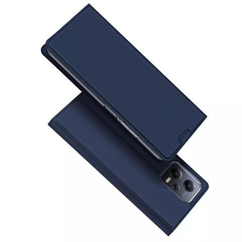 Dux Ducis Dux Ducis Skin Pro etui do Xiaomi Redmi Note 12 Pro+ pokrowiec z klapką portfel na kartę podstawka niebieskie Dux Ducis Dux Ducis Skin Pro etui do Xiaomi Redmi Note 12 Pro+ pokrowiec z klapką portfel na kartę podstawka niebieskie