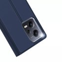 Dux Ducis Dux Ducis Skin Pro etui do Xiaomi Redmi Note 12 Pro+ pokrowiec z klapką portfel na kartę podstawka niebieskie