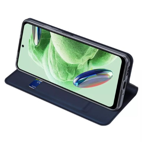 Dux Ducis Dux Ducis Skin Pro etui do Xiaomi Redmi Note 12 Pro+ pokrowiec z klapką portfel na kartę podstawka niebieskie Dux Ducis Dux Ducis Skin Pro etui do Xiaomi Redmi Note 12 Pro+ pokrowiec z klapką portfel na kartę podstawka niebieskie