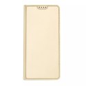 Dux Ducis Dux Ducis Skin Pro etui do Xiaomi Redmi Note 12 Pro+ pokrowiec z klapką portfel na kartę podstawka złote