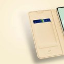 Dux Ducis Dux Ducis Skin Pro etui do Xiaomi Redmi Note 12 Pro+ pokrowiec z klapką portfel na kartę podstawka złote