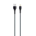 LDNIO Kabel USB - Lightning LDNIO LS521, 1m (szaro-niebieski)
