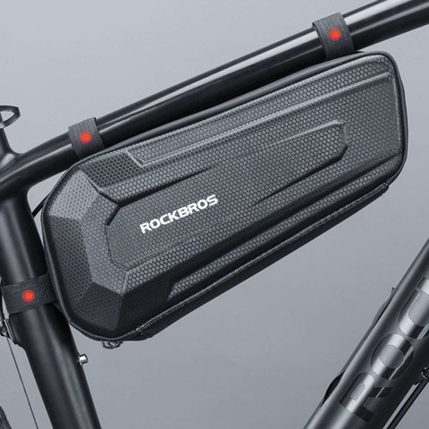 RockBros Etui torba sakwa na rower uchwyt rowerowy pod ramę RockBros B67 2.5L Czarne RockBros Etui torba sakwa na rower uchwyt rowerowy pod ramę RockBros B67 2.5L Czarne