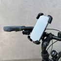 Wozinsky Uchwyt rowerowy Wozinsky mocny na telefon na kierownicę roweru, motocykla, hulajnogi WBHBK6 Czarny