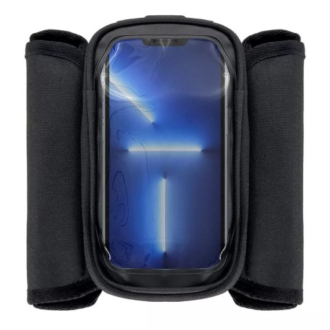 Wozinsky Wozinsky torba rowerowa na ramę sakwa na rower wodoodporne etui na telefon 1,5l czarny (WBB26BK) Wozinsky Wozinsky torba rowerowa na ramę sakwa na rower wodoodporne etui na telefon 1,5l czarny (WBB26BK)