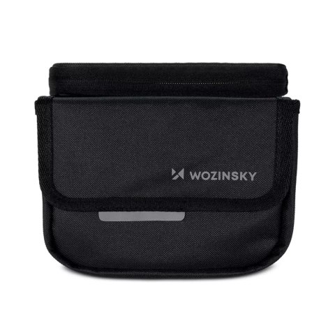 Wozinsky Wozinsky torba rowerowa na ramę sakwa na rower wodoodporne etui na telefon 1,5l czarny (WBB26BK) Wozinsky Wozinsky torba rowerowa na ramę sakwa na rower wodoodporne etui na telefon 1,5l czarny (WBB26BK)
