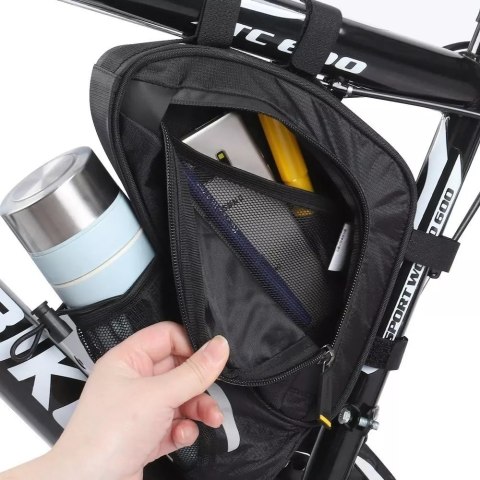 Wozinsky Wozinsky torba rowerowa pod ramę 1,5l czarna (WBB23BK) Wozinsky Wozinsky torba rowerowa pod ramę 1,5l czarna (WBB23BK)