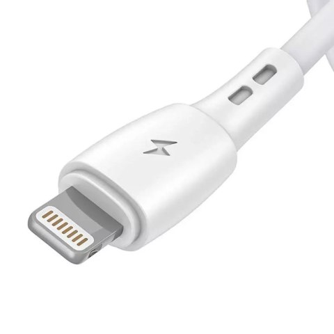 Vipfan Kabel USB do Lightning Vipfan Racing X05, 3A, 1m (biały) Vipfan Kabel USB do Lightning Vipfan Racing X05, 3A, 1m (biały)