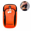 Wozinsky Wozinsky opaska na telefon do biegania armband pomarańczowa (WABOR1)