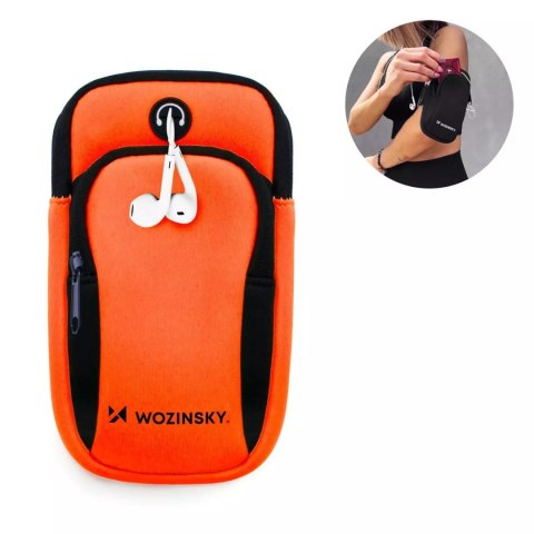 Wozinsky Wozinsky opaska na telefon do biegania armband pomarańczowa (WABOR1) Wozinsky Wozinsky opaska na telefon do biegania armband pomarańczowa (WABOR1)