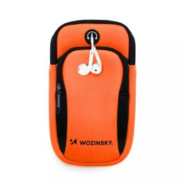Wozinsky Wozinsky opaska na telefon do biegania armband pomarańczowa (WABOR1)