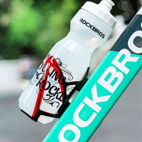 RockBros Koszyk na bidon napój butelkę wodę uchwyt rowerowy do bidonu RockBros Czerwony RockBros Koszyk na bidon napój butelkę wodę uchwyt rowerowy do bidonu RockBros Czerwony