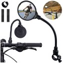 RockBros Lusterko rowerowe Rockbros FK-419 sferyczne wypukłe regulowane 360 czarne (1szt.)