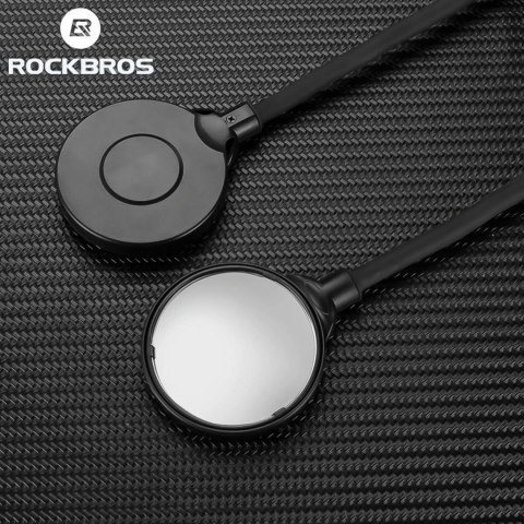 RockBros Lusterko rowerowe Rockbros FK-419 sferyczne wypukłe regulowane 360 czarne (1szt.) RockBros Lusterko rowerowe Rockbros FK-419 sferyczne wypukłe regulowane 360 czarne (1szt.)