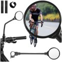 RockBros Lusterko rowerowe Rockbros FK-419 sferyczne wypukłe regulowane 360 czarne (1szt.)