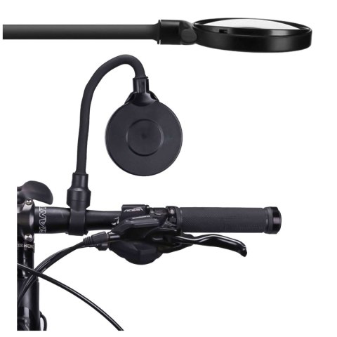 RockBros Lusterko rowerowe Rockbros FK-419 sferyczne wypukłe regulowane 360 czarne (1szt.) RockBros Lusterko rowerowe Rockbros FK-419 sferyczne wypukłe regulowane 360 czarne (1szt.)
