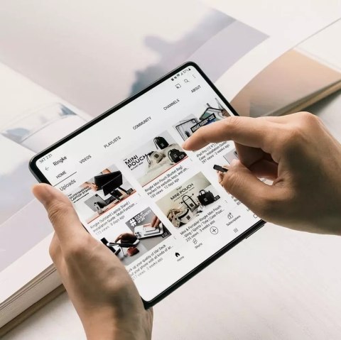 Ringke Folia ochronna Ringke Dual Easy Set do Samsung Galaxy Z Fold 5 Clear Ringke Folia ochronna Ringke Dual Easy Set do Samsung Galaxy Z Fold 5 Clear