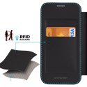 Dux Ducis Etui Dux Ducis Skin X Pro do Apple iPhone 15 Plus magnetyczny pokrowiec MagSafe z klapką - czarny