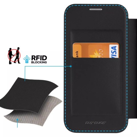 Dux Ducis Etui Dux Ducis Skin X Pro do Apple iPhone 15 Plus magnetyczny pokrowiec MagSafe z klapką - czarny Dux Ducis Etui Dux Ducis Skin X Pro do Apple iPhone 15 Plus magnetyczny pokrowiec MagSafe z klapką - czarny