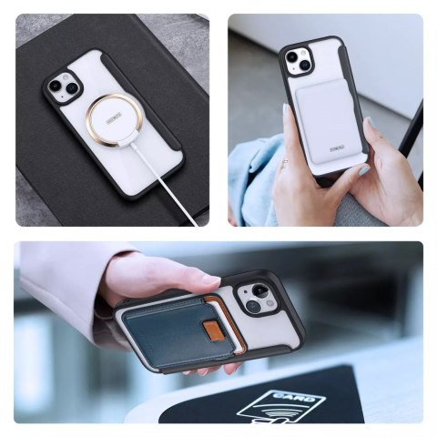 Dux Ducis Etui Dux Ducis Skin X Pro do Apple iPhone 15 Plus magnetyczny pokrowiec MagSafe z klapką - czarny Dux Ducis Etui Dux Ducis Skin X Pro do Apple iPhone 15 Plus magnetyczny pokrowiec MagSafe z klapką - czarny