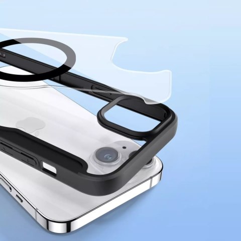 Dux Ducis Etui Dux Ducis Skin X Pro do Apple iPhone 15 Plus magnetyczny pokrowiec MagSafe z klapką - czarny Dux Ducis Etui Dux Ducis Skin X Pro do Apple iPhone 15 Plus magnetyczny pokrowiec MagSafe z klapką - czarny