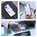 Dux Ducis Etui Dux Ducis Skin X Pro do Apple iPhone 15 Plus magnetyczny pokrowiec MagSafe z klapką - niebieski
