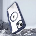Dux Ducis Etui Dux Ducis Skin X Pro do Apple iPhone 15 Plus magnetyczny pokrowiec MagSafe z klapką - niebieski