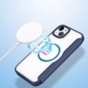 Dux Ducis Etui Dux Ducis Skin X Pro do Apple iPhone 15 Plus magnetyczny pokrowiec MagSafe z klapką - niebieski